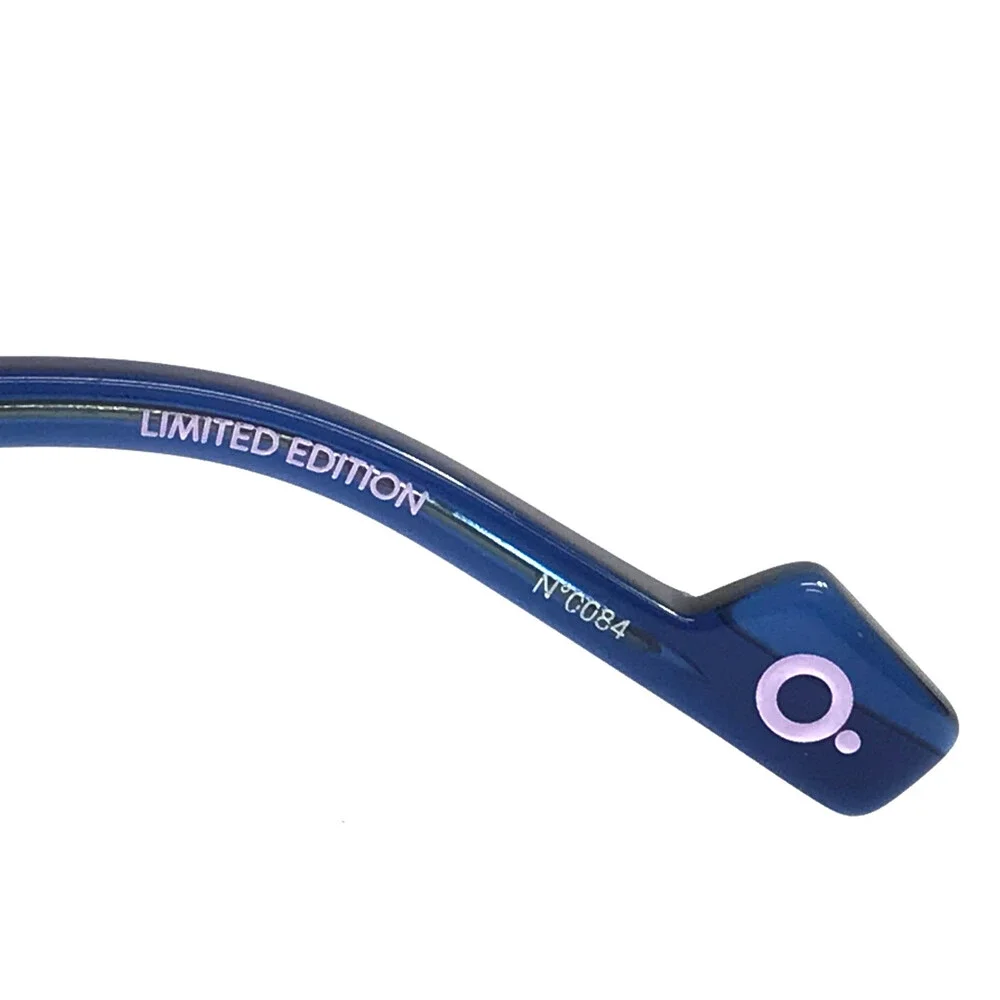 Etnia Barcelona Eyeglasses Frames CHROMA N40 BL Royal Blue Round 48-20-140
